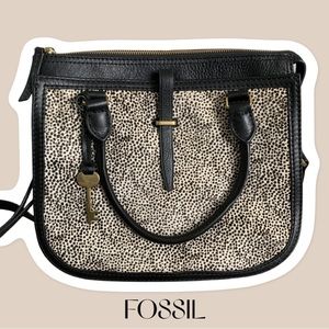 Fossil Saddle Bag Purse